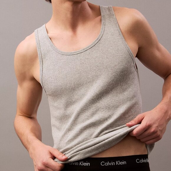 Calvin Klein Neutrals Undershirts/Tank Tops (3) - Picture 5 of 7